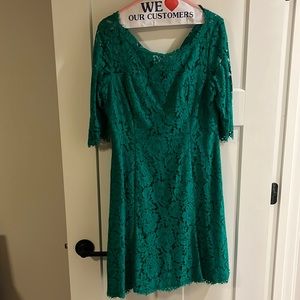 Green Lace Eliza J Dress